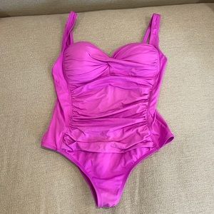 Pink One-Piece Swimsuit